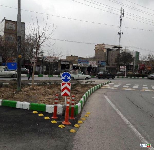 ایمن سازی تردد در معابر جنوب شرق تهران