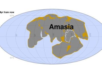 اَبَرقاره آماسیا تا 300 میلیون سال دیگر تشکیل می گردد