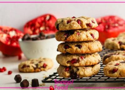 طرز تهیه کوکی انار ویژه شب یلدا به صورت مرحله به مرحله
